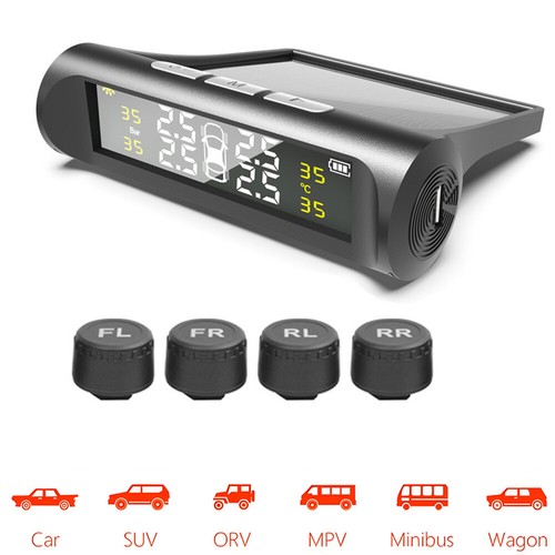 Wireless solar tpms lcd - wireless,