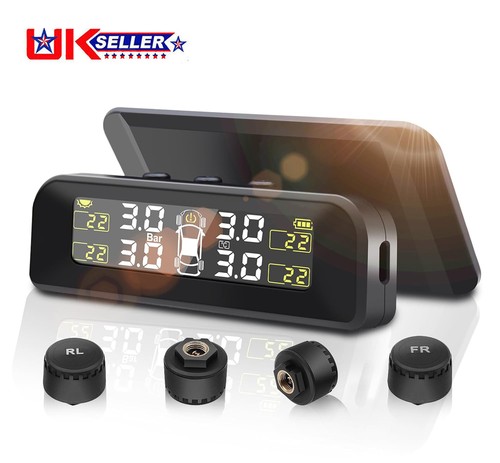 Wireless solar tpms lcd - solar, car