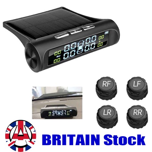 Lcd wireless solar tpms - lcd, car