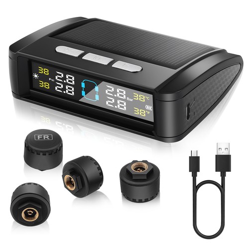 Wireless solar tire pressure - solar,