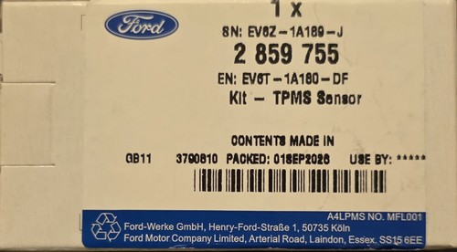 Genuine ford tyre - genuine, pressure