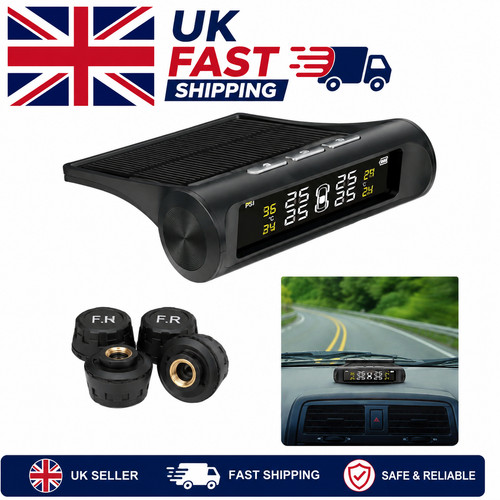 Wireless solar tpms - tpms, lcd