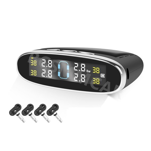 Wireless solar tpms - solar, lcd